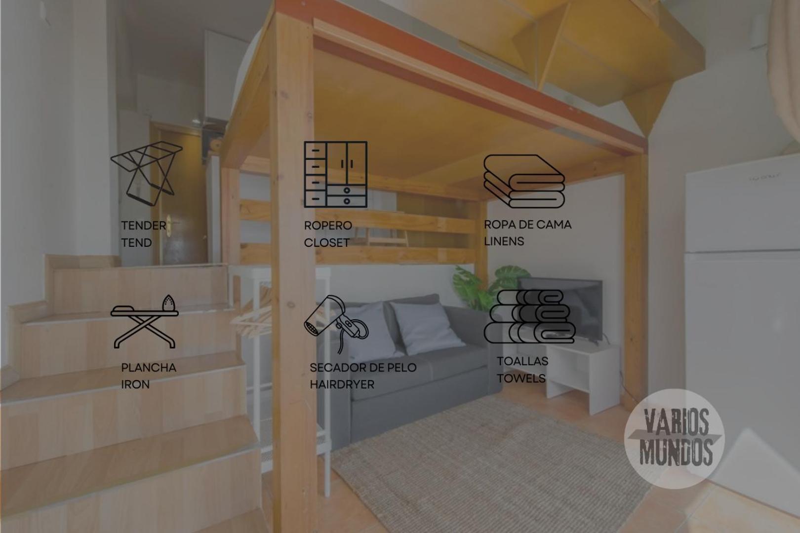 Nuevo Atico Loft 1Hab 3Pax En La Plaza De Chueca Apartment Madrid Exterior foto